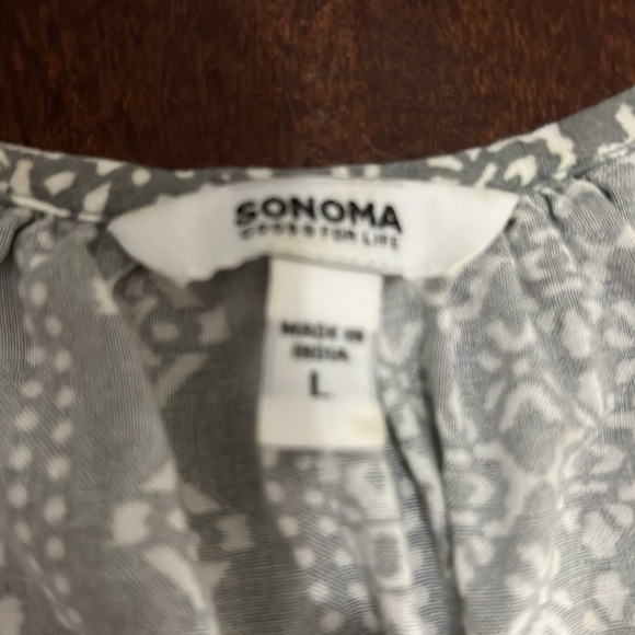 Cute Sonoma flowy tank. Size L - Picture 2 of 2